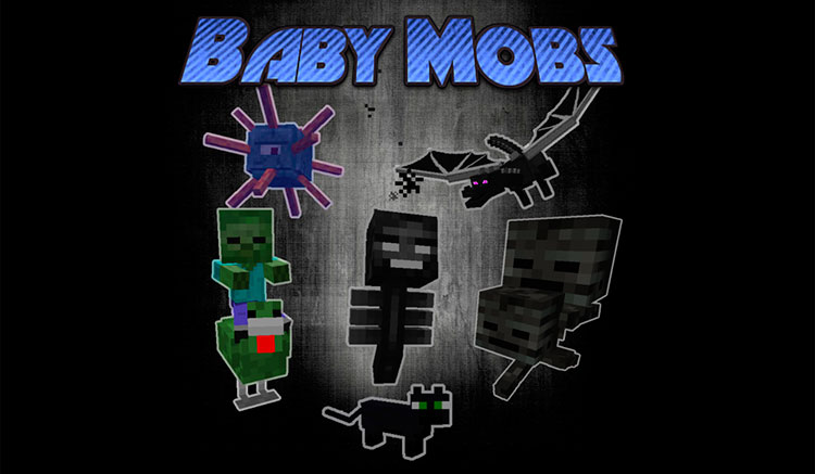 baby-mobs-mod-para-minecraft-1-10-2-gamersrd