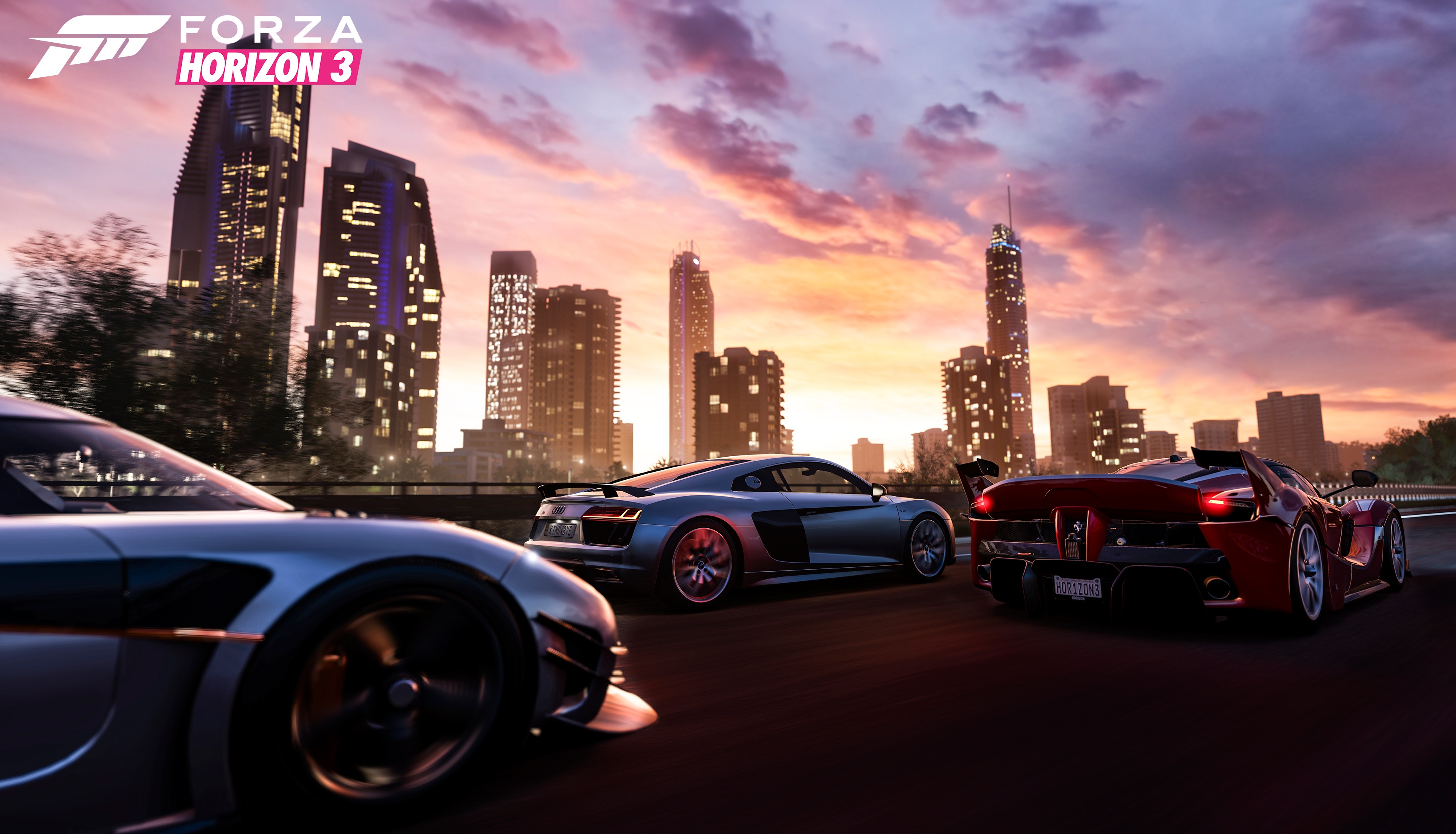 Forza Horizon 3 City Skyline