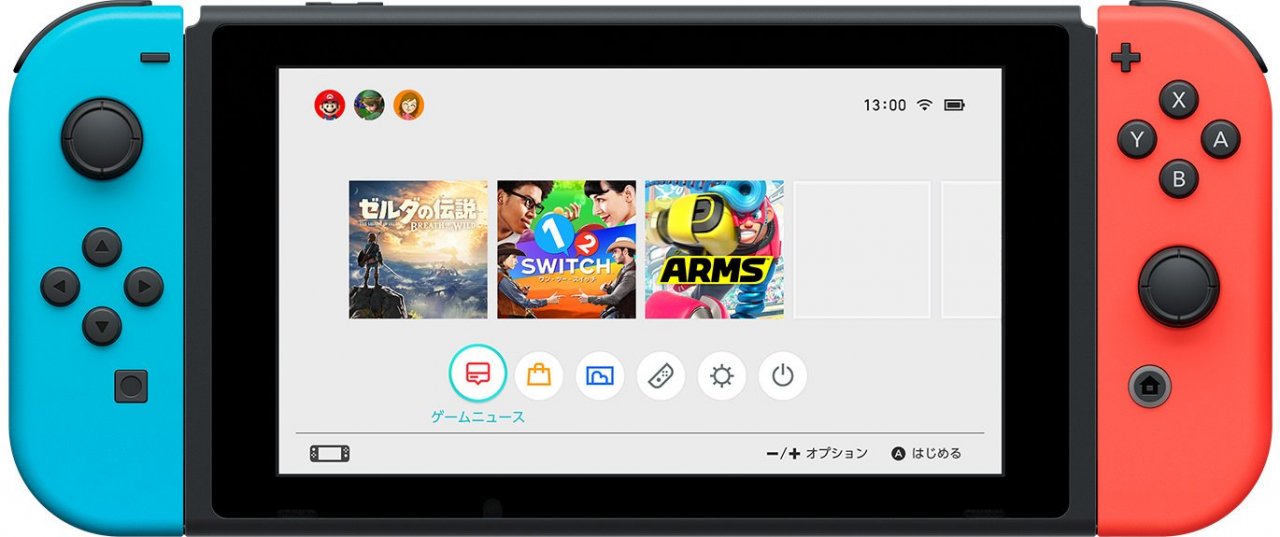 Aquí está su primera mirada a la Interfaz de Usuario Nintendo Switch-gAMERSrd