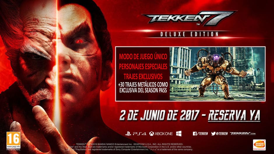 Tekken 7 saldrá a la venta este 2 de junio GamersRD