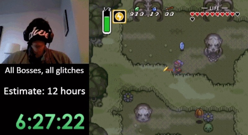 Un gamer termina Zelda A Link To The Past con los ojos vendados-GamersRD