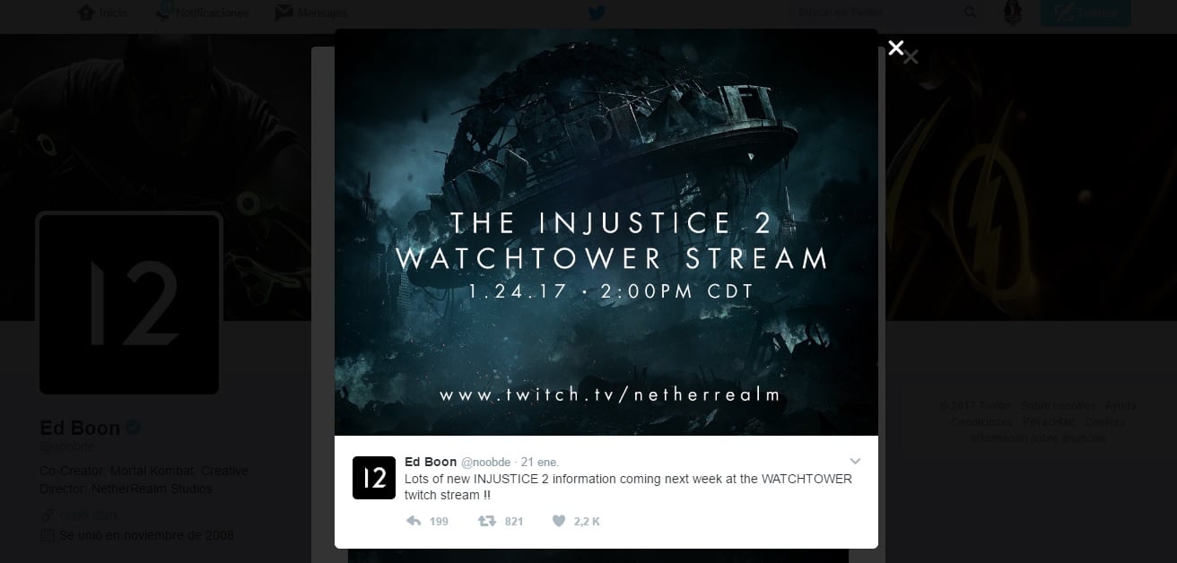 Un nuevo trailer relevador de Injustice 2 en camino GamersRD