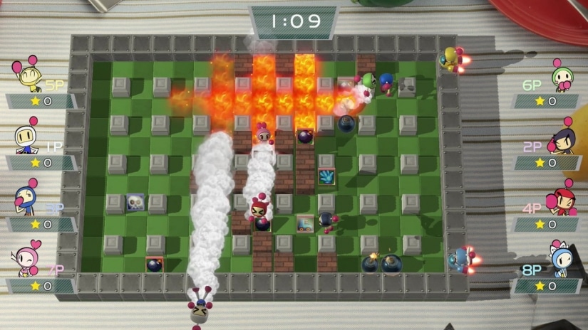 Mira aquí 14 minutos de Gameplay de Super Bomberman R