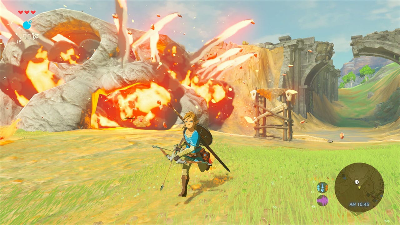 Zelda: Breath of the Wild no usara el HD Rumble en el Nintendo Switch