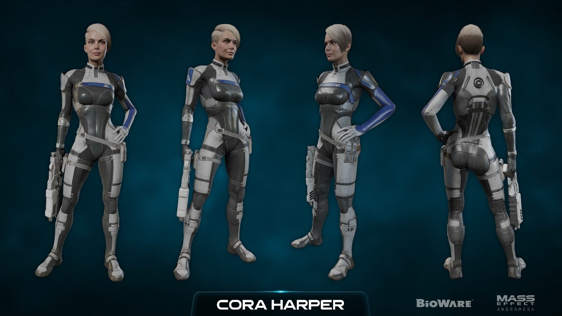 Bioware adelanta los kits de referencia de personajes de Mass Effect Andromeda