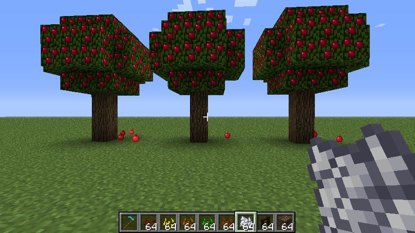 Apple Trees Mod para Minecraft 1.11.2-GamersRD
