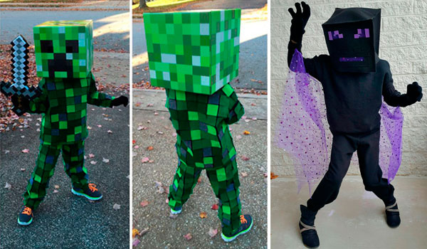 Crea tu propio disfraz de Minecraft-GamersRD