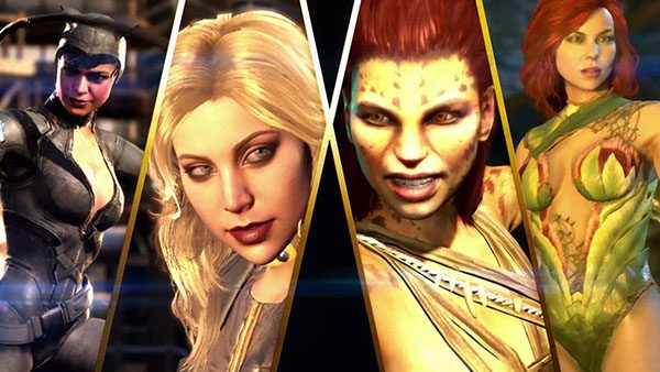 Injustice 2 confirma tres nuevos personajes Cheetah, Catwoman y Poison Ivy
