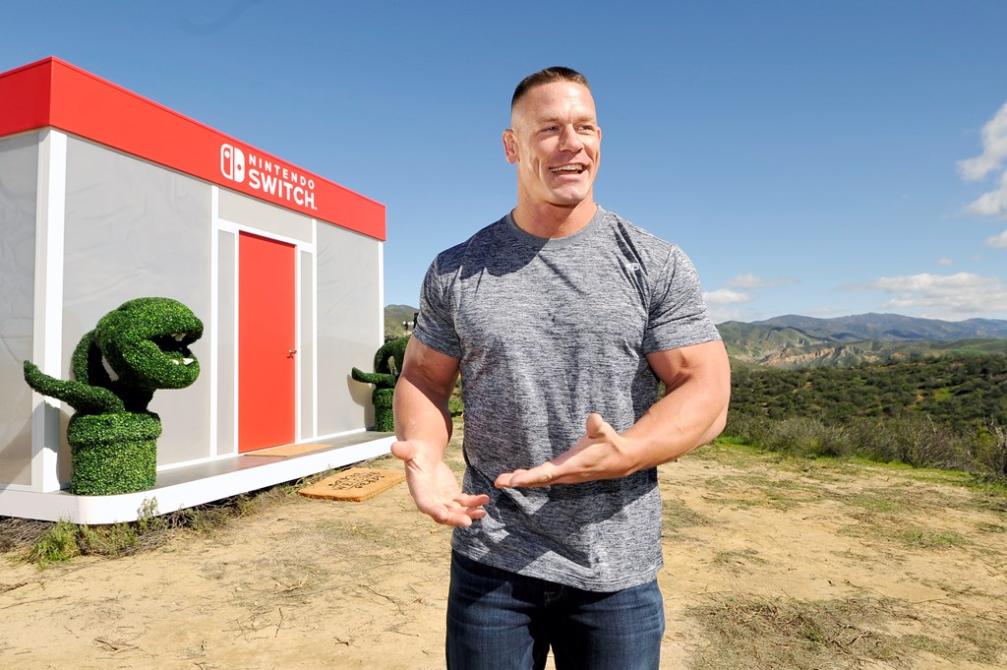 John Cena ayuda a promocionar Nintendo Switch GamersRD