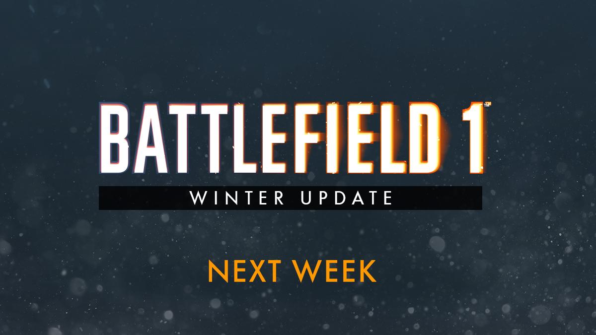 La actualización de Battlefield 1 Winter estará disponible la próxima semana-GamersRD