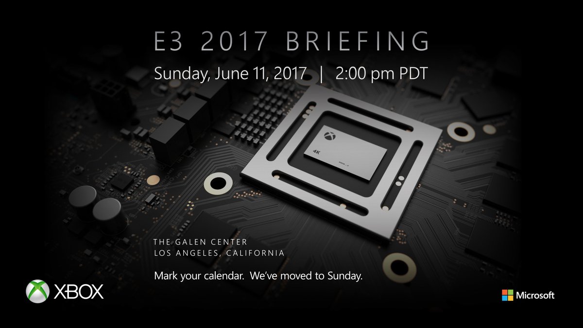 Save the date Xbox E3 2017 briefing will bring big news on June 11-GamersRD