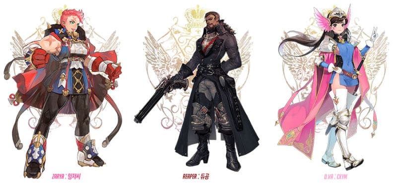Personajes de Overwatch como Heroes de Final Fantasy GamersRD