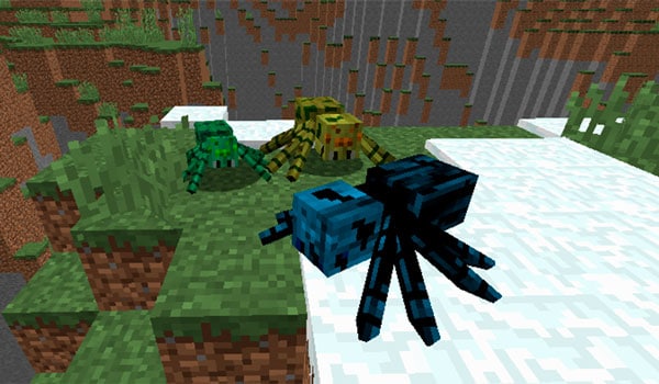 Much More Spiders Mod para Minecraft 1.11 y 1.11.2-GamersRD