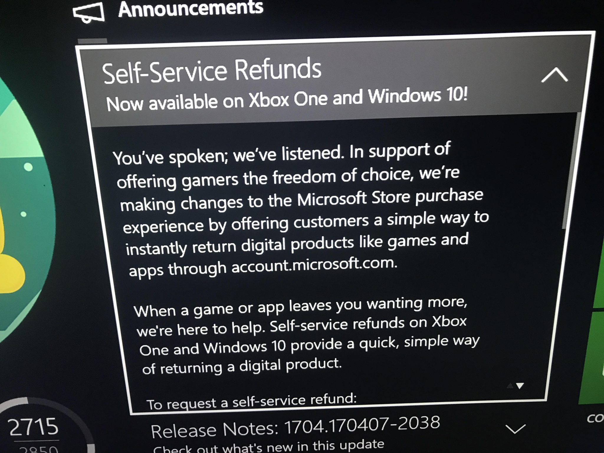 Microsoft prueba reembolsos de Steam para Xbox One-GamersRD