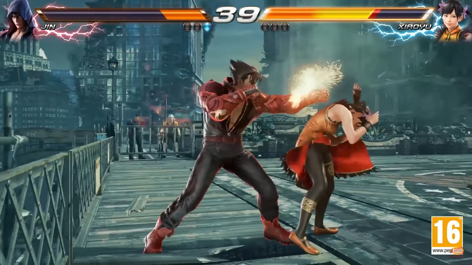 Mira el nuevo gameplay de Tekken 7 donde se enfrentan Jin y Xiaoyu-GamersRD
