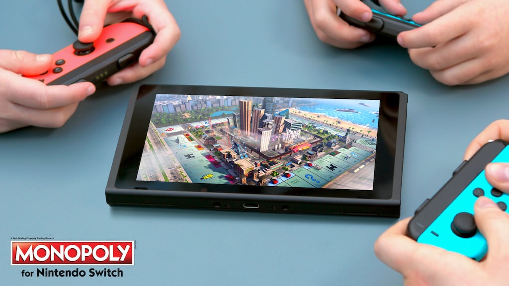 Ubisoft® Y Hasbro anuncian el lanzamiento de Monopoly para Nintendo Switch