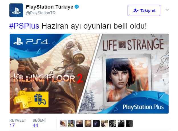 Los juegos de PlayStation Plus incluyen Life is Strange y Killing Floor 2