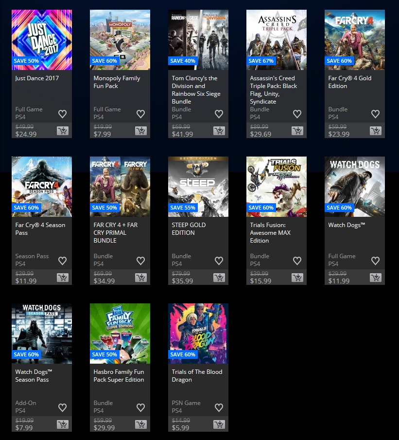 La PlayStation Store de EU ofrece descuentos a juegos de Sony Santa Monica y Ubisoft