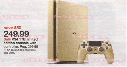 Aparentemente es confirmada la Edición dorada del PlayStation 4 Slim