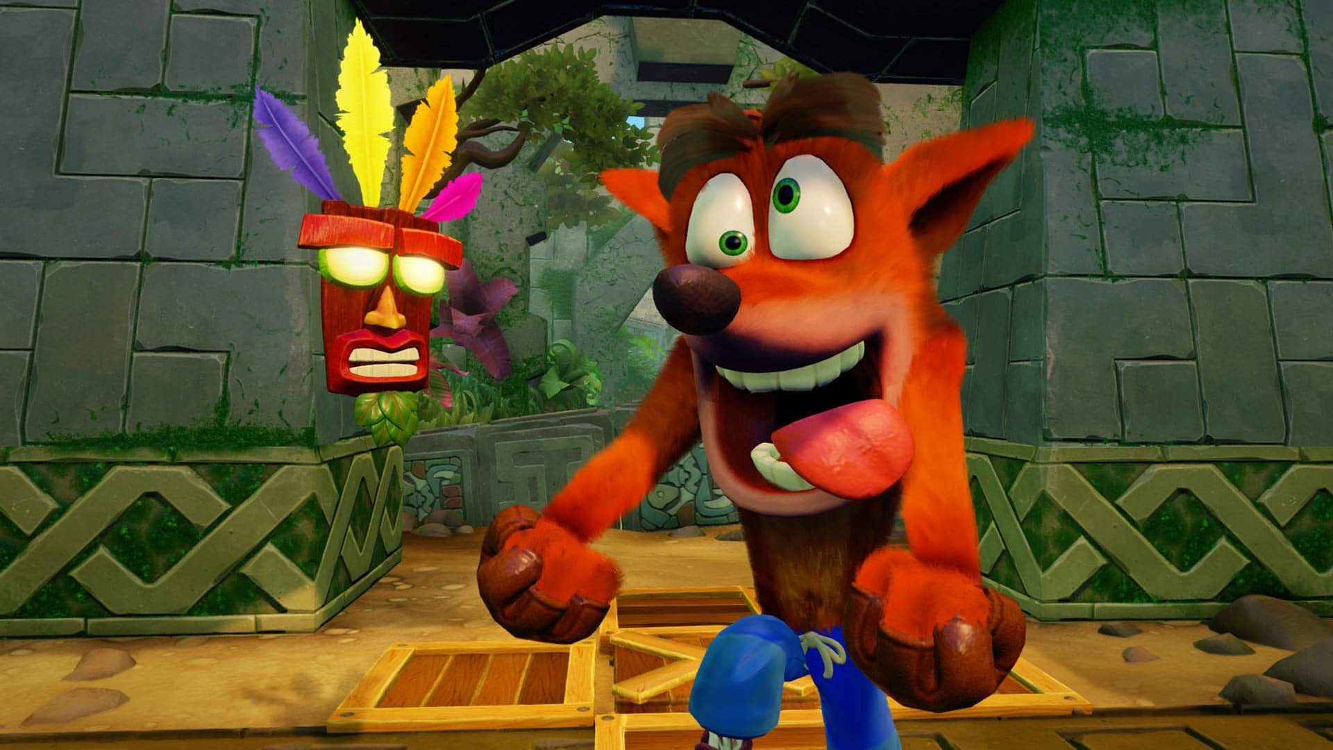 Mira esta comparación de Crash Bandicoot PS4 contra Playstation original-GamersRD