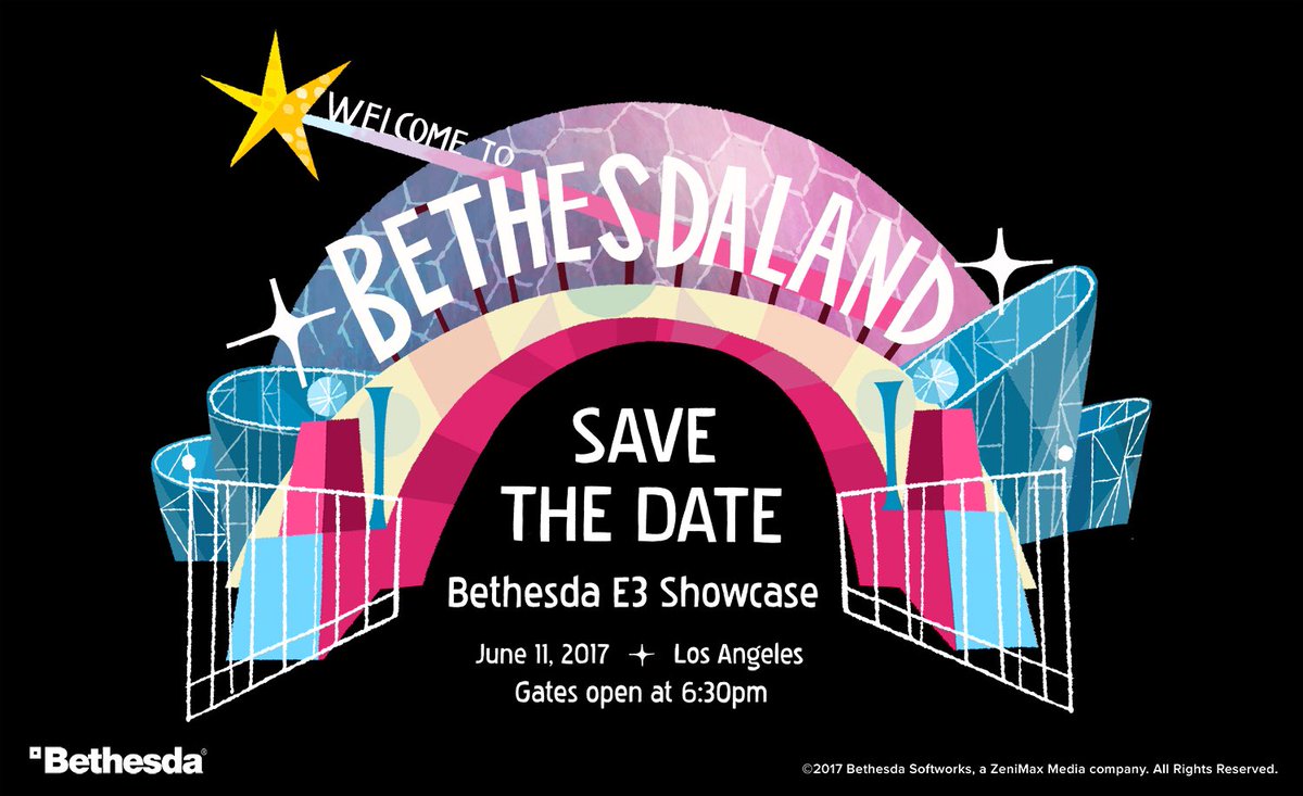 Qué esperamos del E3 2017: Conferencia de Bethesdaland