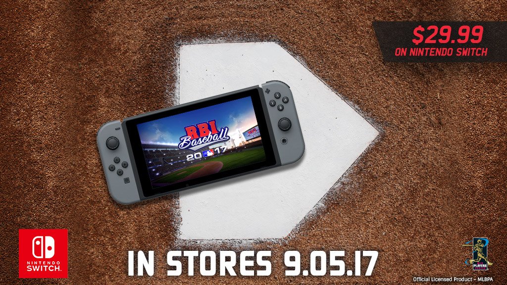 Se anuncia R.B.I. Baseball 17 para Nintendo Switch