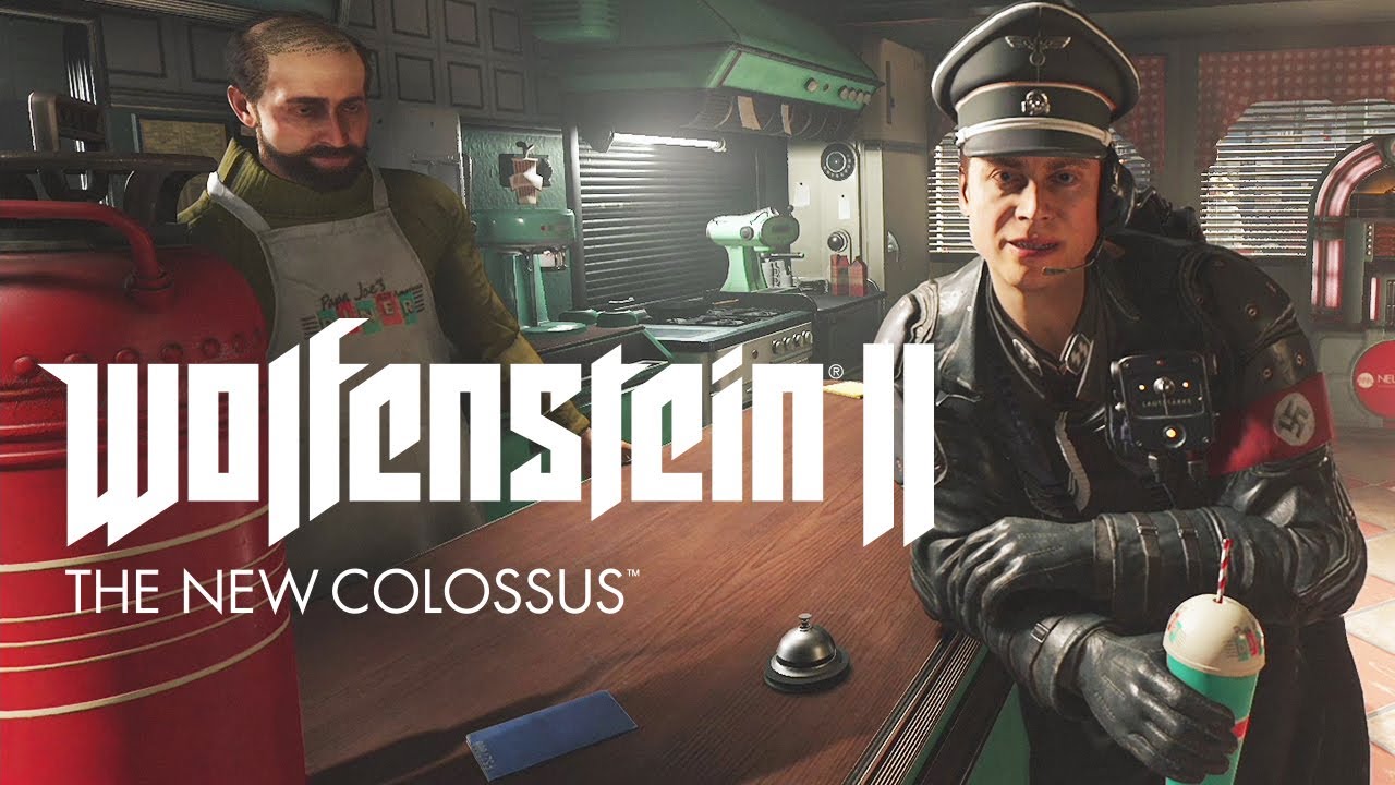 Wolfenstein II The New Colossus – Strawberry Milkshake-GamersRD