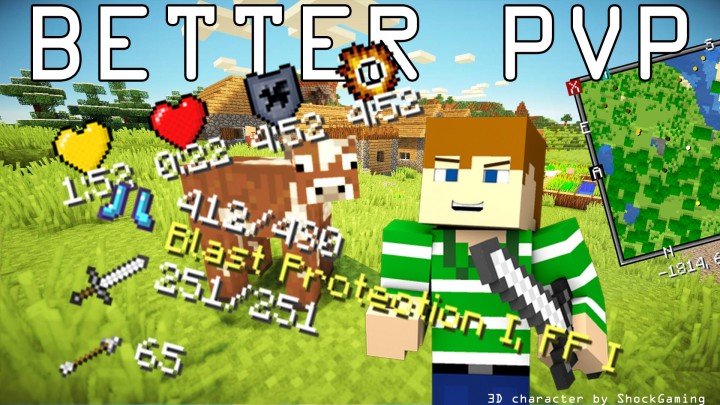 Better PVP Mod para Minecraft -gAMERSrd
