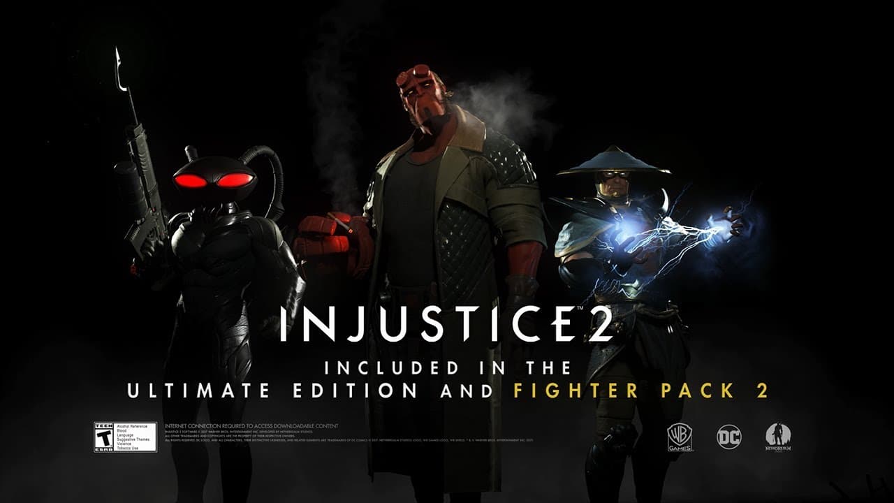 Black Manta, Raiden y Hellboy son los nuevos personajes de Injustice 2-GamersRD