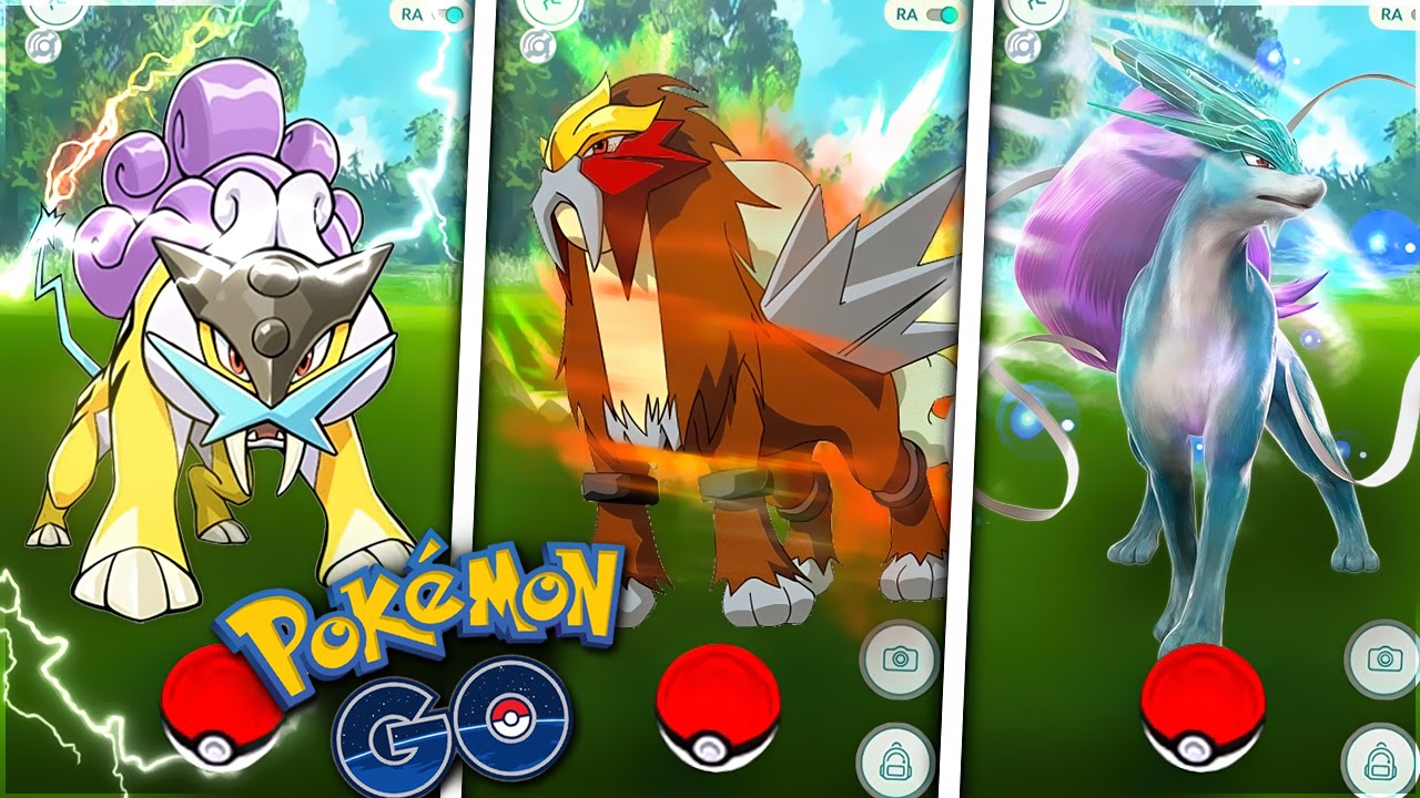 Próximos Legendarios de Pokémon Go, Raikou, Entei y Suicune, ya aparecen GamersRD