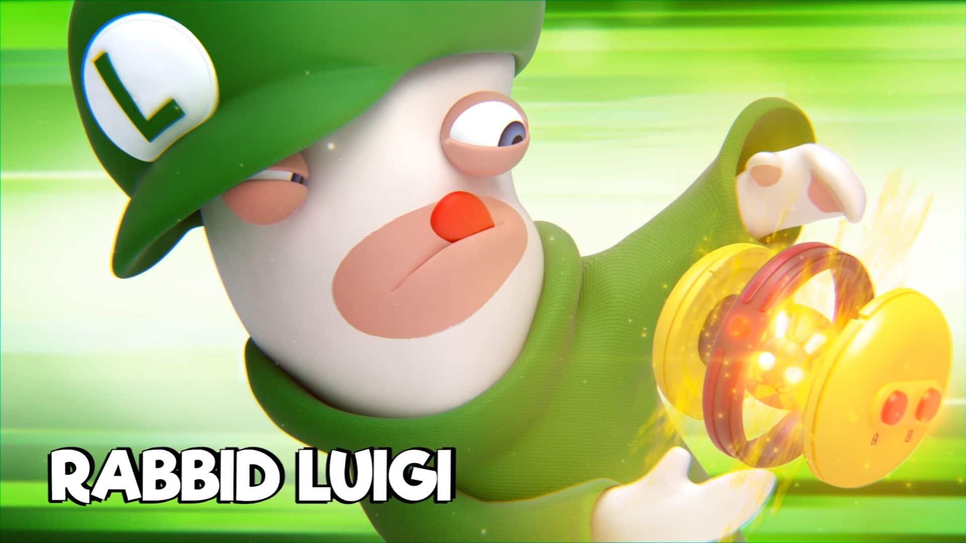 Mario + Rabbids Battle Kingdom presenta a Rabbid Luigi-GamersRD