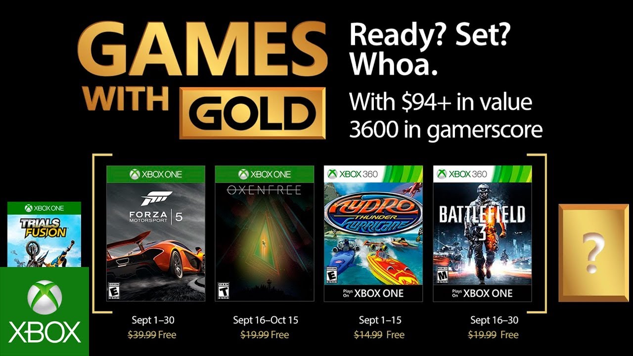 Nuevos juegos para la lista de Game with Gold en Xbox One y Xbox 360 GamersRD