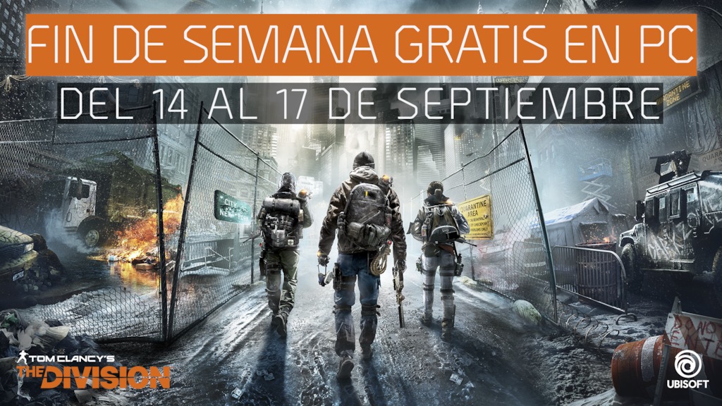 Tom Clancy’s The Division -Ubisoft-fin de semana gratis 14 al 17 de Septiembre-GAMERSRD