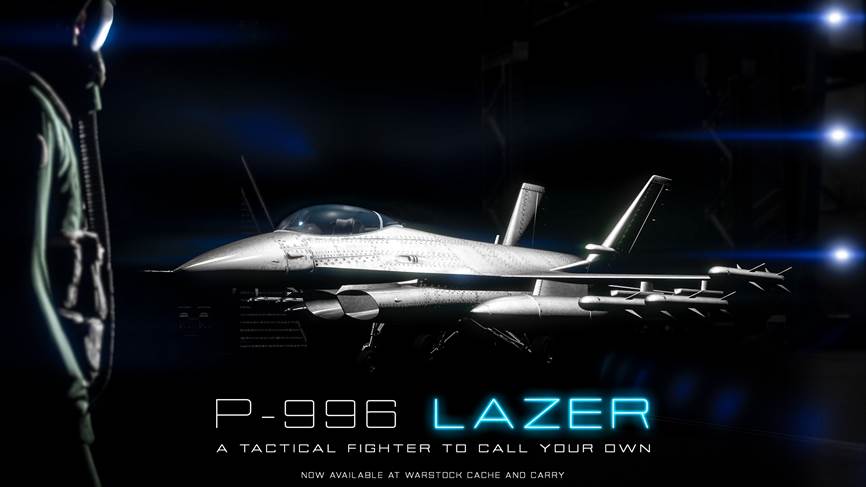 GTA Online P-996 Lazer-GamersRD