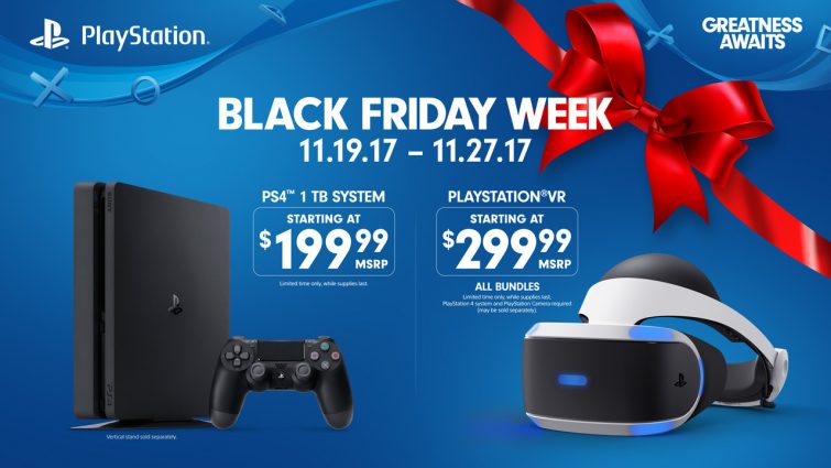 PlayStation Black Friday para PS4 y PS VR -GamersRD