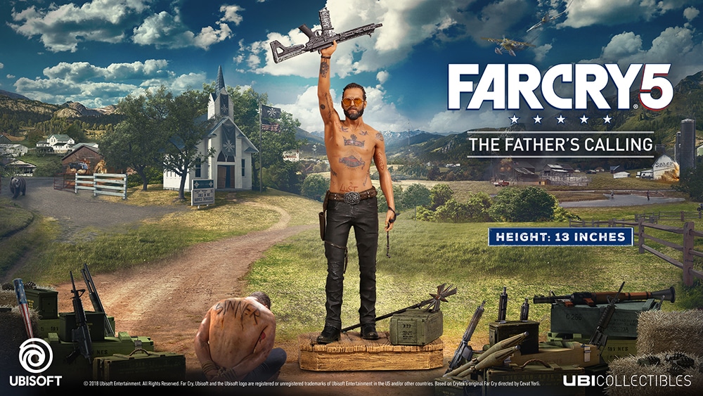 Mira esta genial figura de acción de El Padre de Far Cry 5 GamersRD