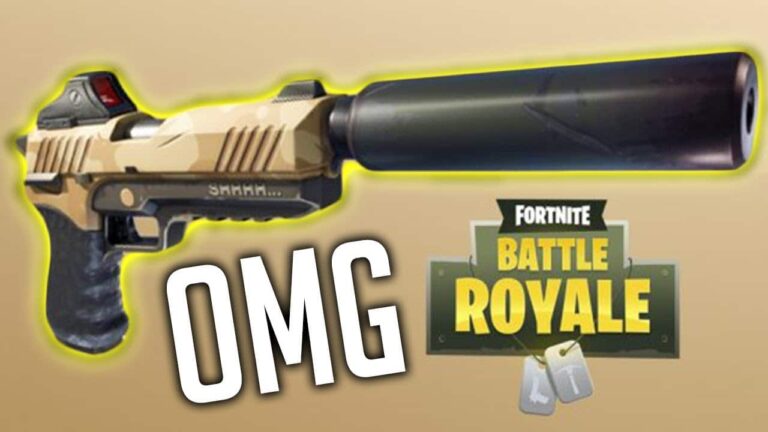 Fortnite-Battle Royale Adds Silenced Pistol -GamersRD