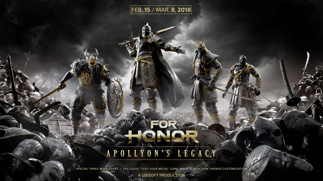 El Legado de Apollyon- el nuevo evento de For Honor-GamersRD