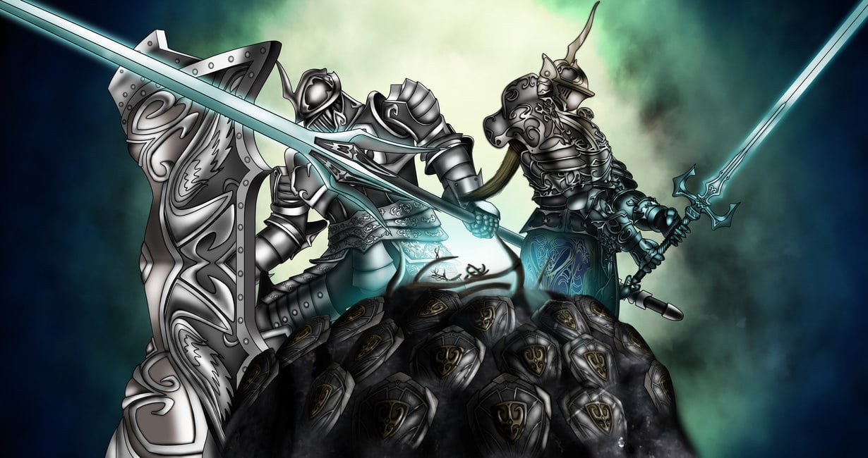 armas y los escudos de Demon's Souls en Skyrim GamersRD