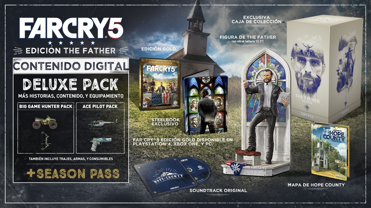 “Father Collector’s Edition” de Far Cry 5-Ubisoft-GamersRD