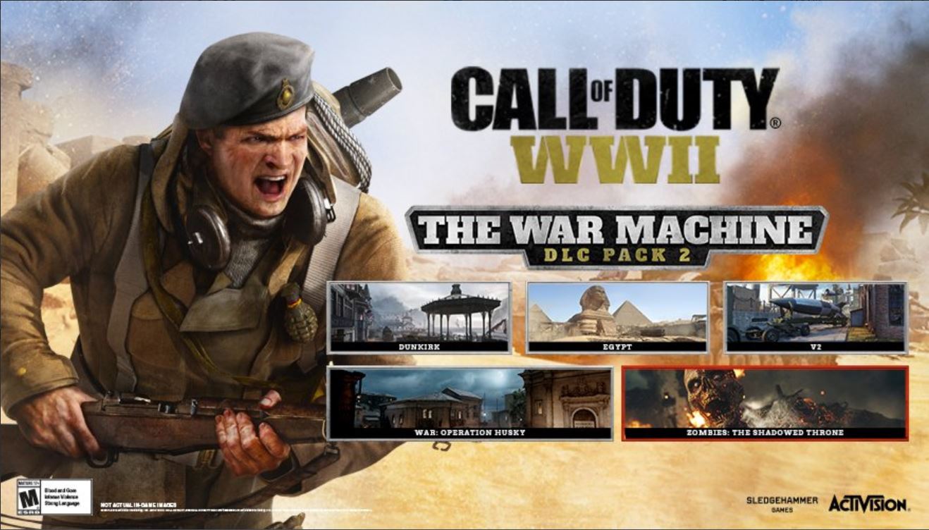 The War Machine Map Pack anunciado para Call of Duty: WWII