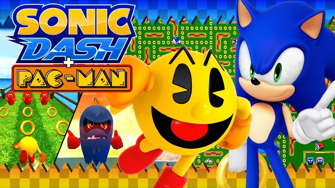 Pacman y Sonic unidos por primeras vez en las plataformas móviles -GamersRD