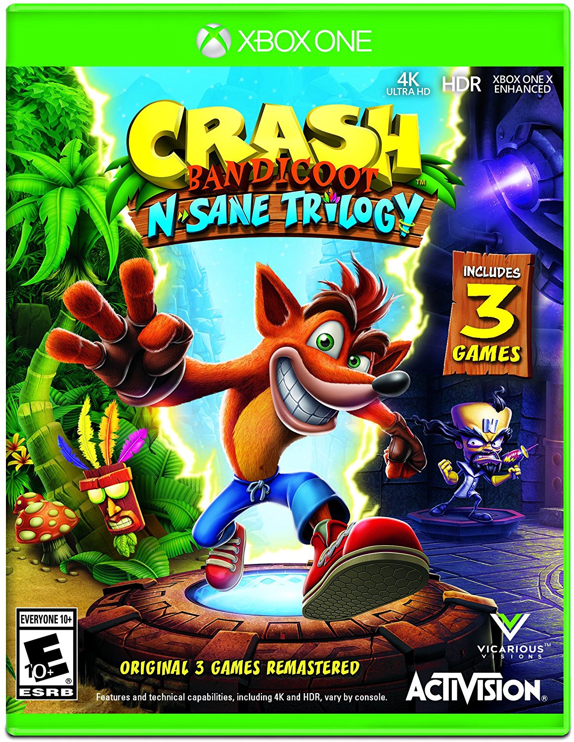 Crash Bandicoot N. Sane Trilogy filtrado para PC / Xbox One, además de Nintendo Switch