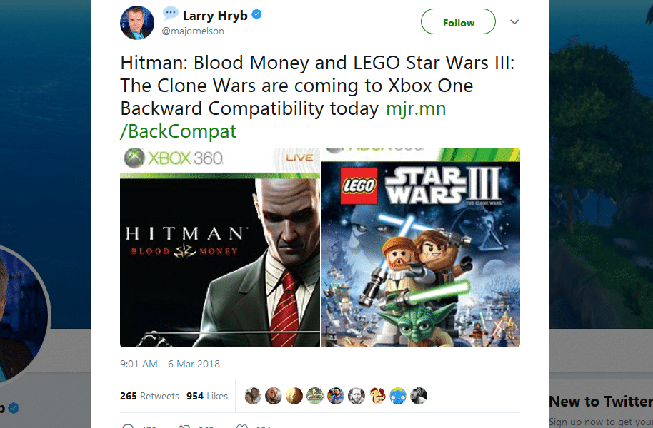 Hitman: Blood Money y Lego Star Wars 3 ya son retrocompatibles en Xbox One