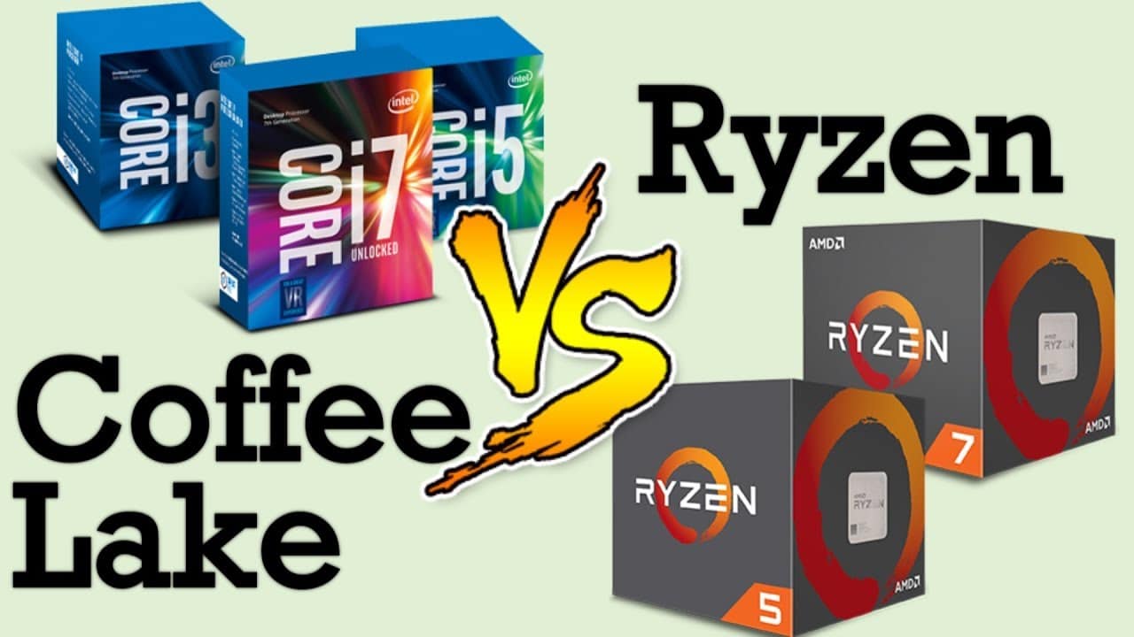 AMD ryzen vs Intel coffee lakeGamersRD