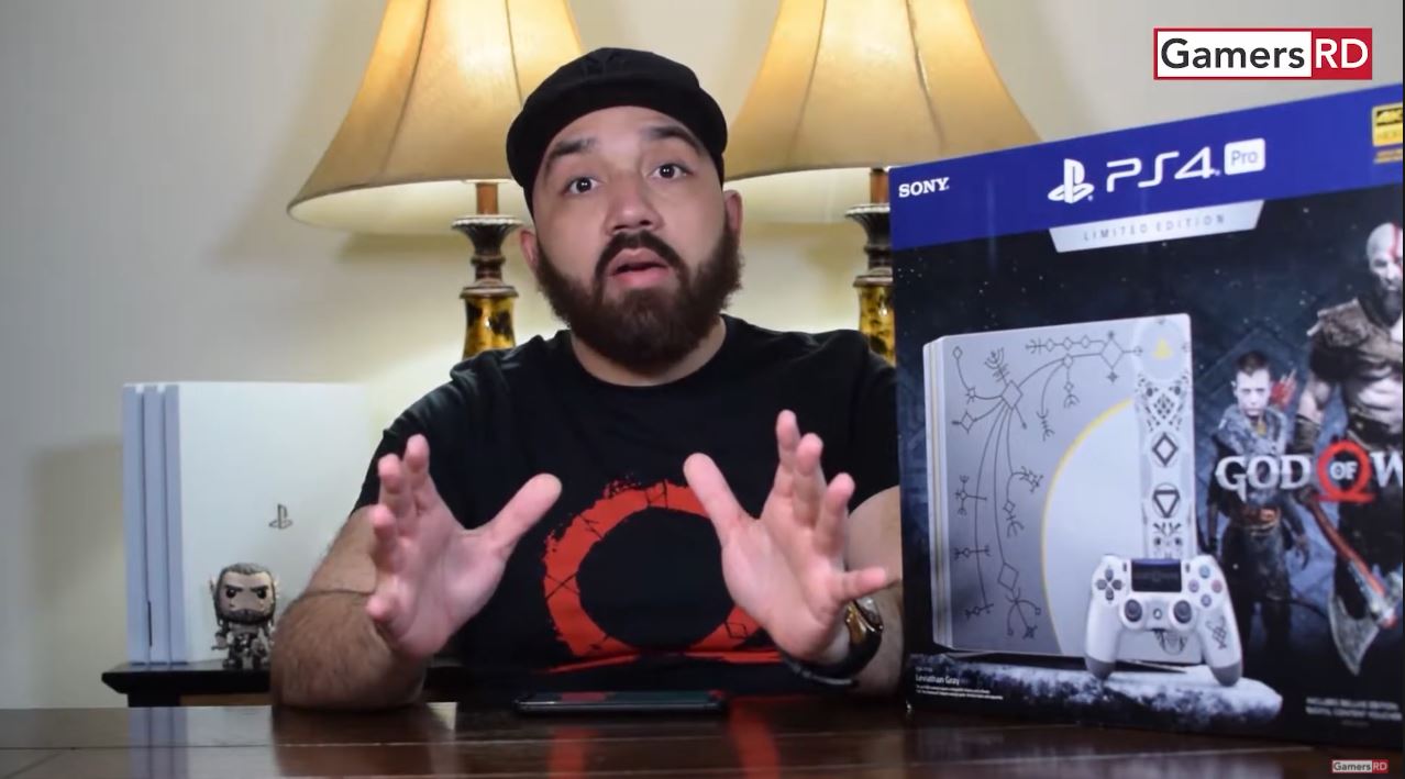 God of War PS4 Pro Limited Edition Unboxing, GamersRD