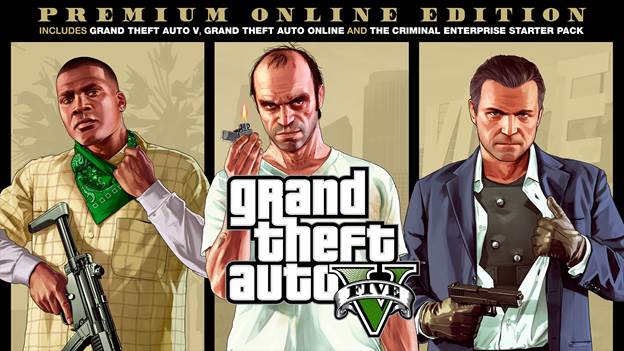 Grand Theft Auto V Edición Online Premium -GamersRD