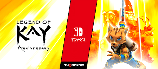Legend of Kay: Anniversary Edition llegará a Switch