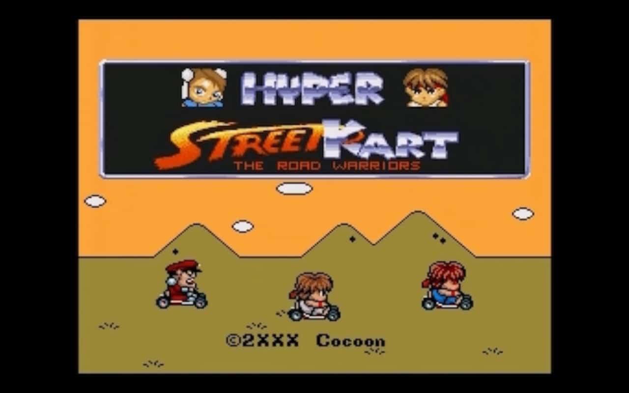 Street Fighter en Super Mario Kart -GamersRD