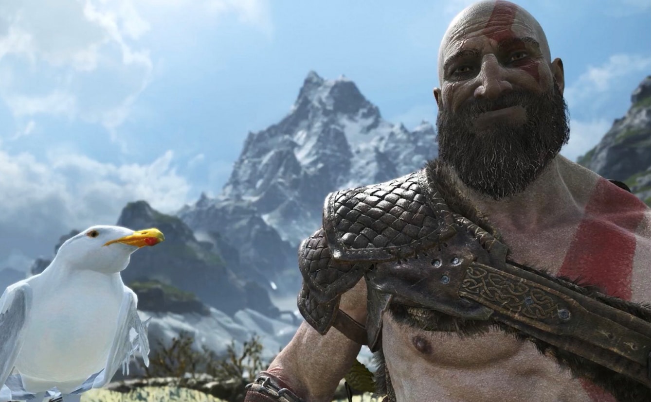 Mira a Kratos sonreir con el Modo Foto de God of War